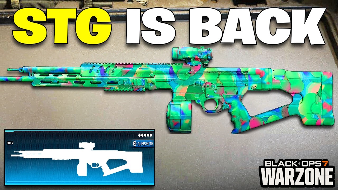 NEW #1 STG-44 YOU NEED RITE NOW in WARZONE SEASON 3!🔥 (Best STG-44 Class Loadout for Warzone 3)
