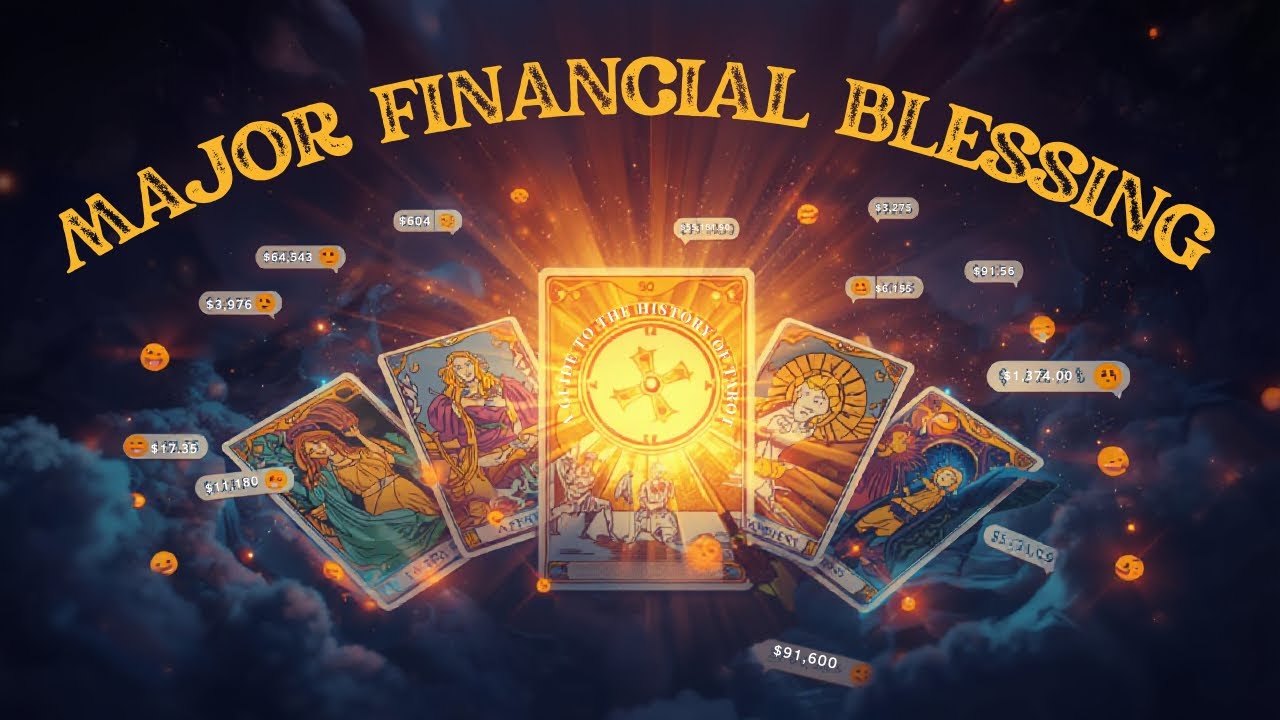MAJOR FINANCIAL BLESSING COMING YOUR WAY💰🎉🍾🥂 #channeledmessage #tarotreading #chosenones 
