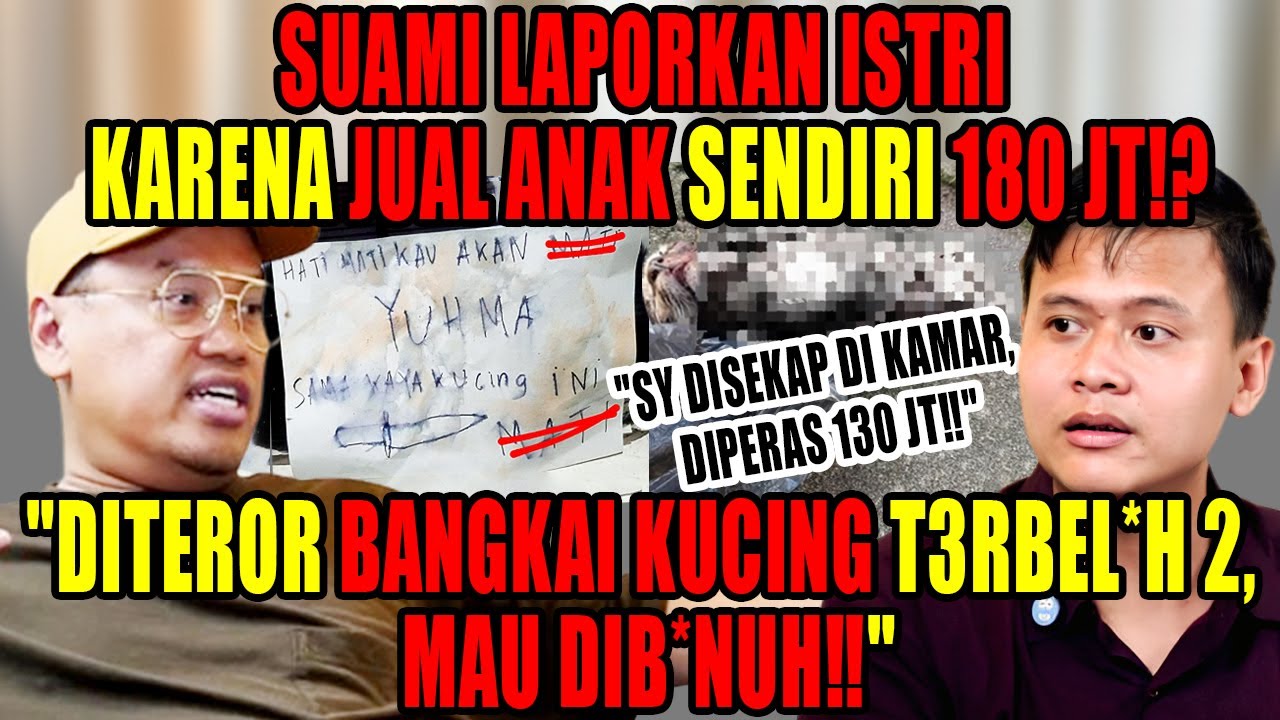 SUAMI POLISIKAN ISTRI GARA2 JUAL ANAK SENDIRI‼️