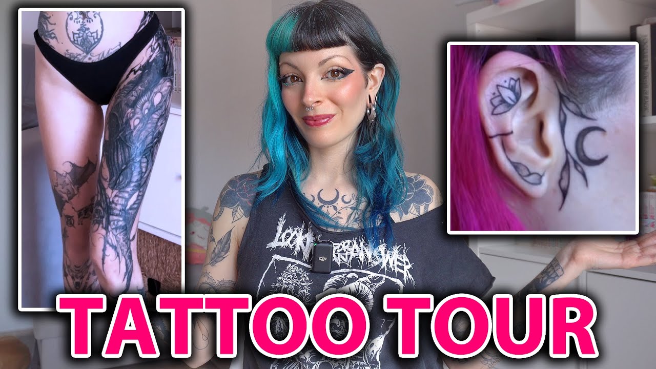 TUTTI I MIEI TATUAGGI DI QUEST'ANNO | TATTOO TOUR AGGIORNATO
