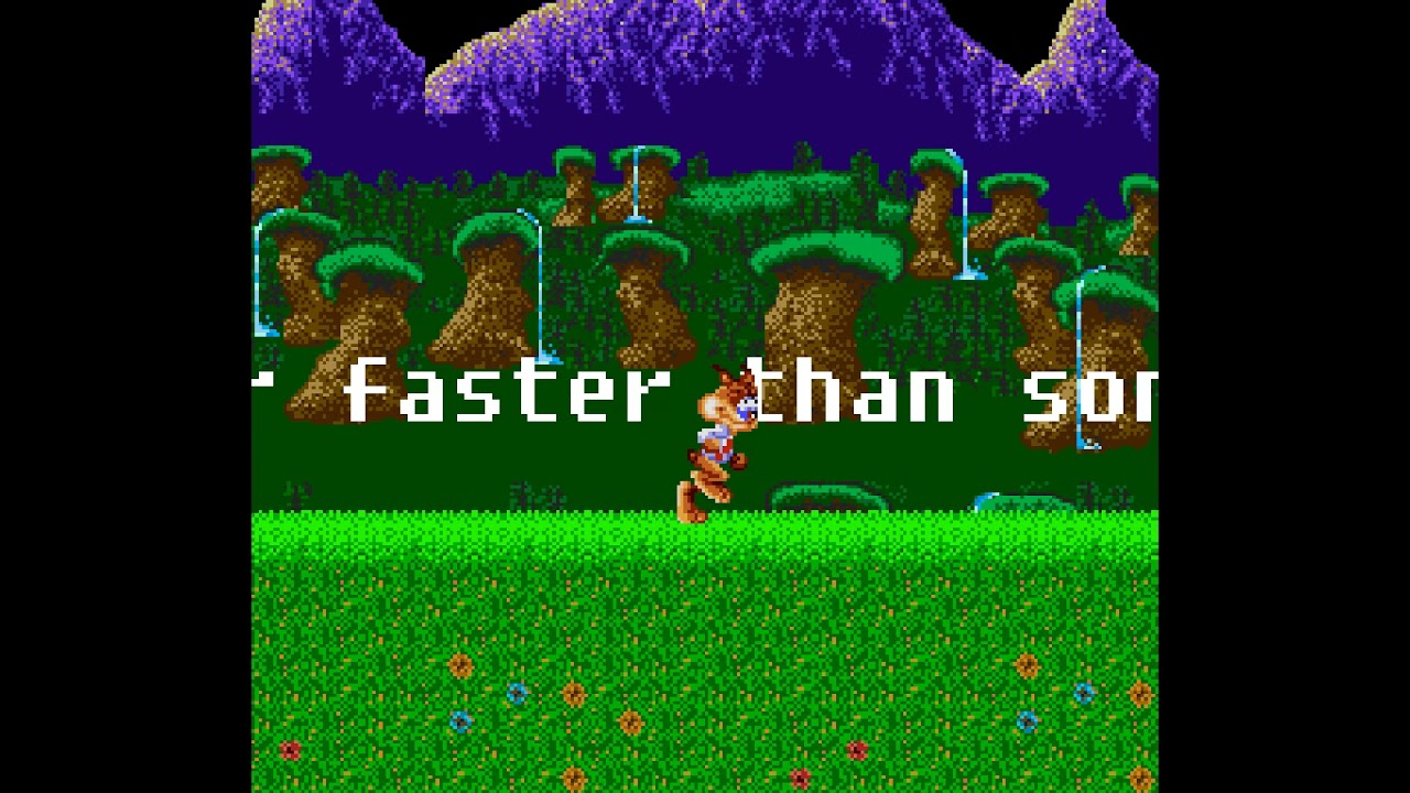 Bubsy.exe Gameplay