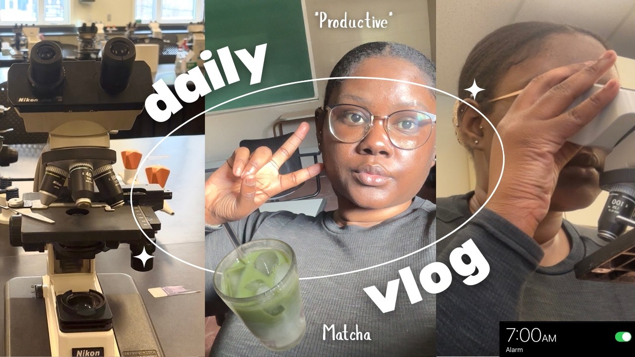 A Realistic PRODUCTIVE Day in My Life as a University Student | Study Vlog, Uni Diaries 📁📚🔬🍵