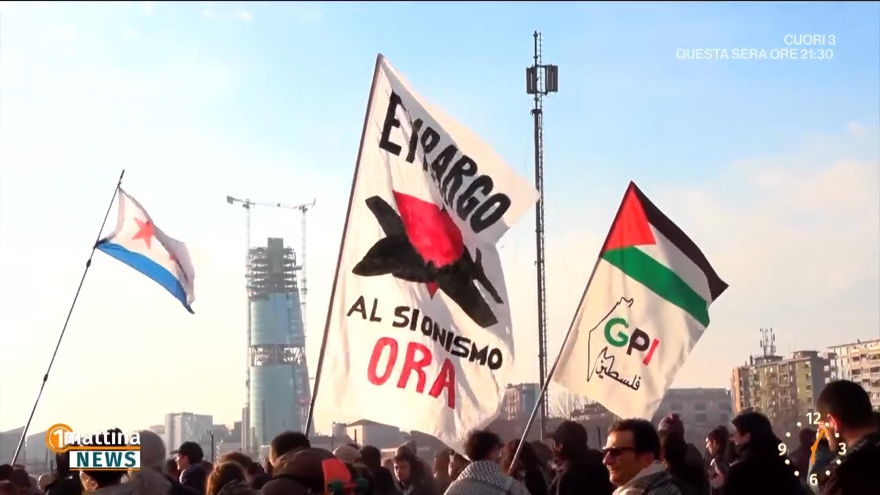 Milano: scontri al corteo anti-Olimpiadi - 1mattina News 09/02/2026