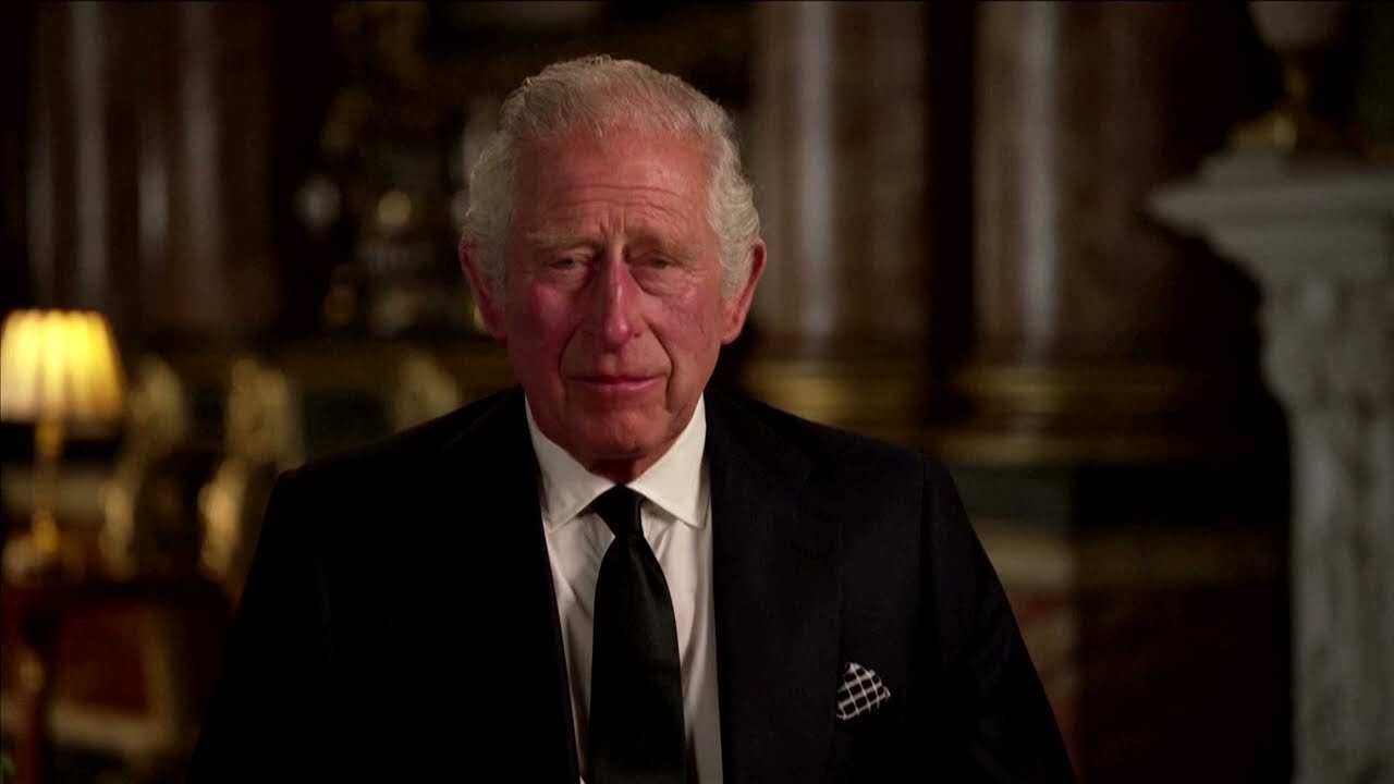 King Charles pays tribute to Queen Elizabeth in first address