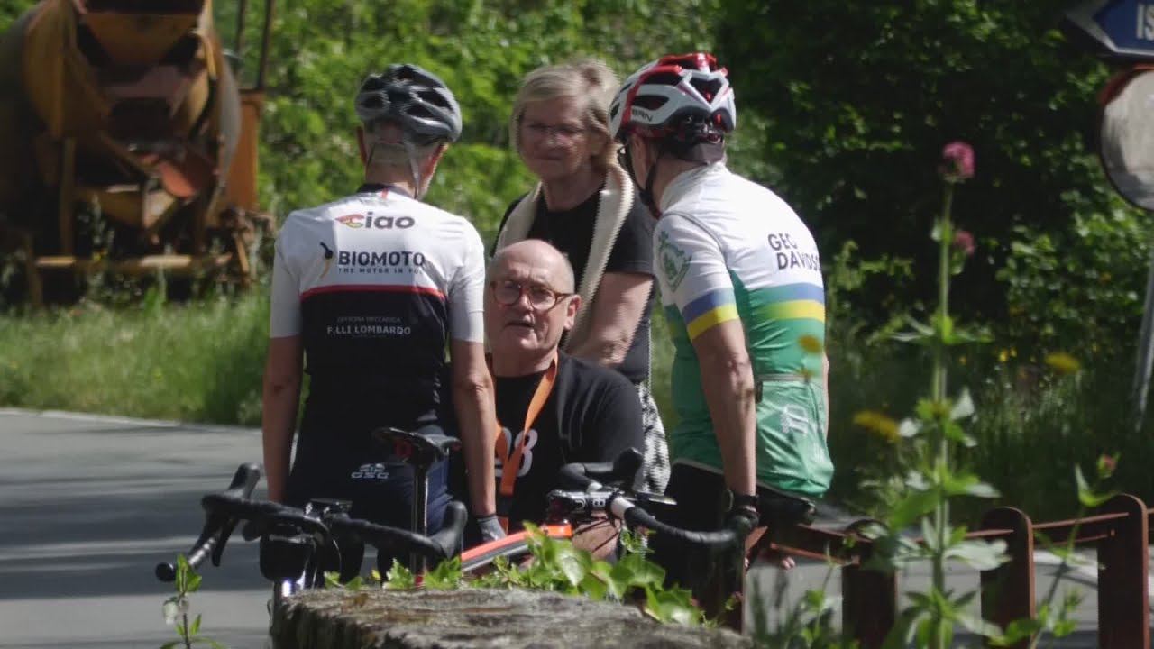 A Mezzanego il ricordo del ciclista Wouter Weylandt