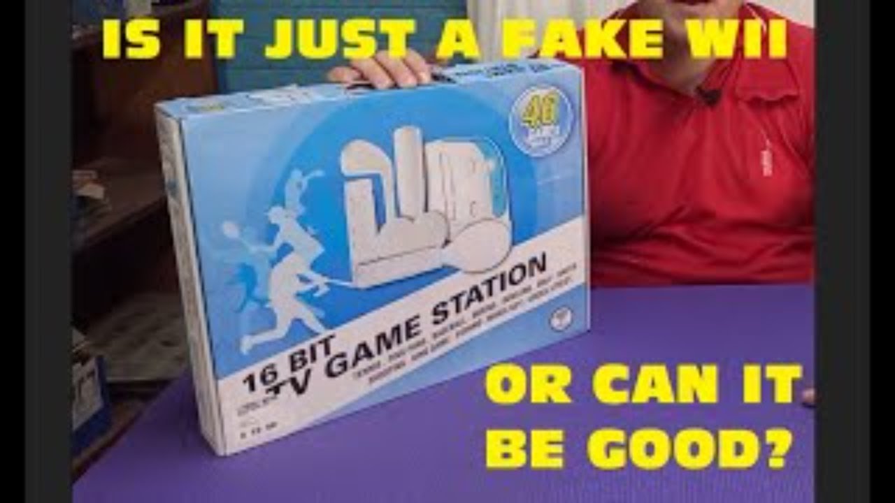 Unboxing the Fake Nintendo Wii | 16 bit TV game station part 1