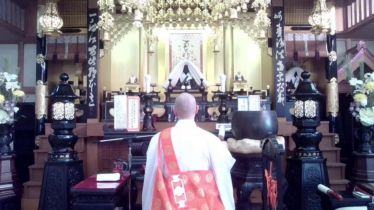 令和８年１月２０日（火）佛立第五世日風上人御修行　寒参詣第１５日目