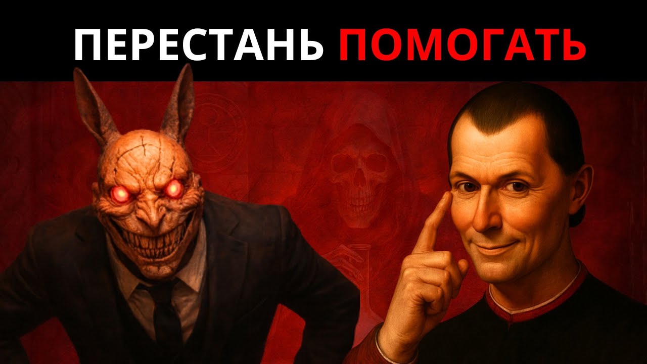 ТЁМНАЯ ПРАВДА О ДОБРОТЕ — ЗАПРЕЩЁННЫЕ УРОКИ МАКИАВЕЛЛИ