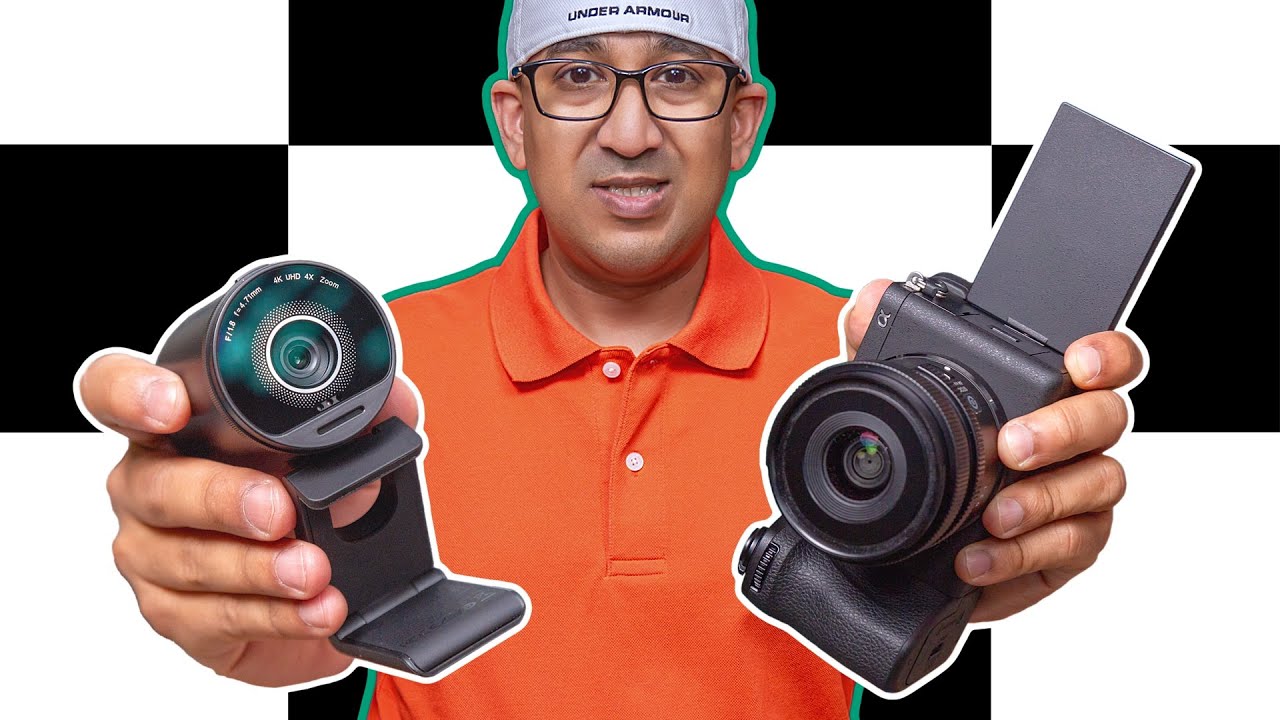 EMEET S800 4K Webcam vs DJI Osmo Action 5 Pro vs Sony A6700 DSLR Comparison