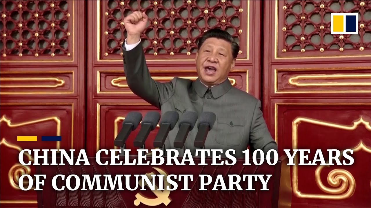 Xi Jinping leads celebrations marking centenary of China’s ruling Communist Party