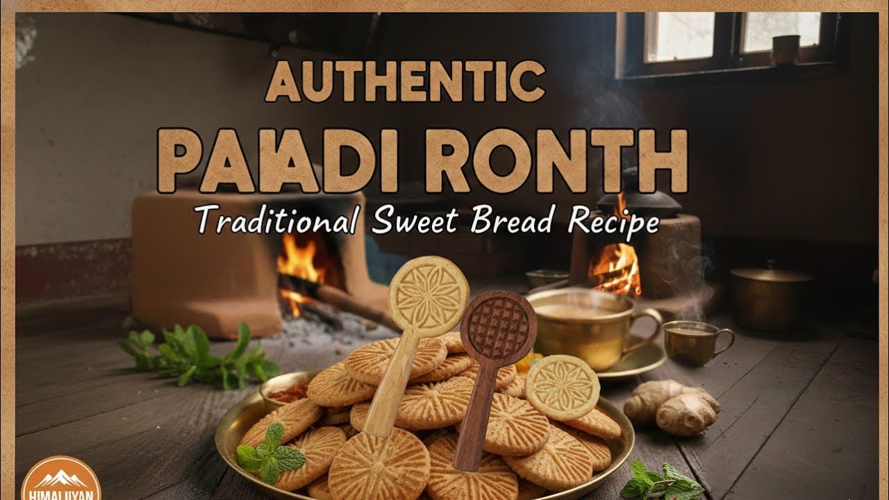 क्या आपने खाये है पहाड़ी biscuit?? Authentic Pahadi  रोंठ 