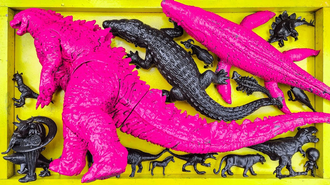 Dinosaurus Jurassic World Dominion: T-rex/ Brachiosaurus/ Skibidi/ Spider-Man/ KingKong/ KingGidorah
