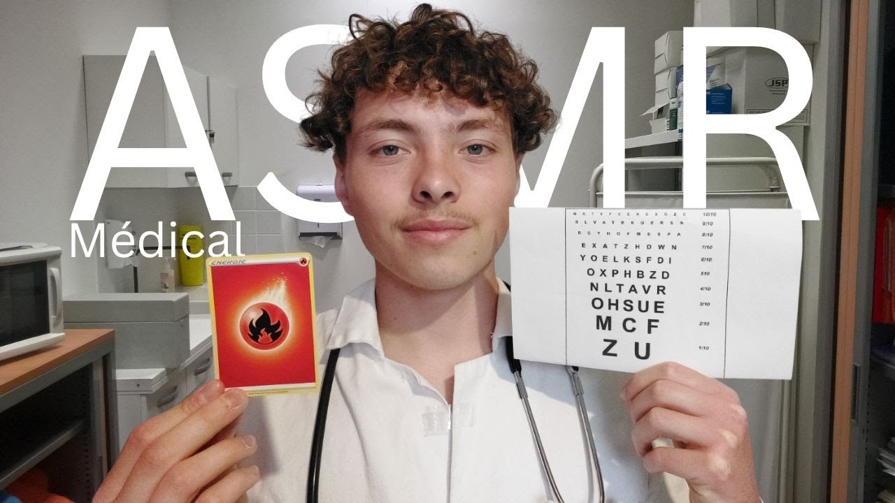 ASMR : Roleplay👨‍⚕️Infirmier scolaire check-up annuel👨‍⚕️