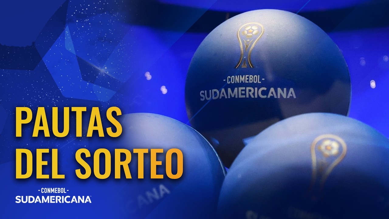 PAUTA | SORTEO FASE DE GRUPOS | CONMEBOL SUDAMERICANA 2026