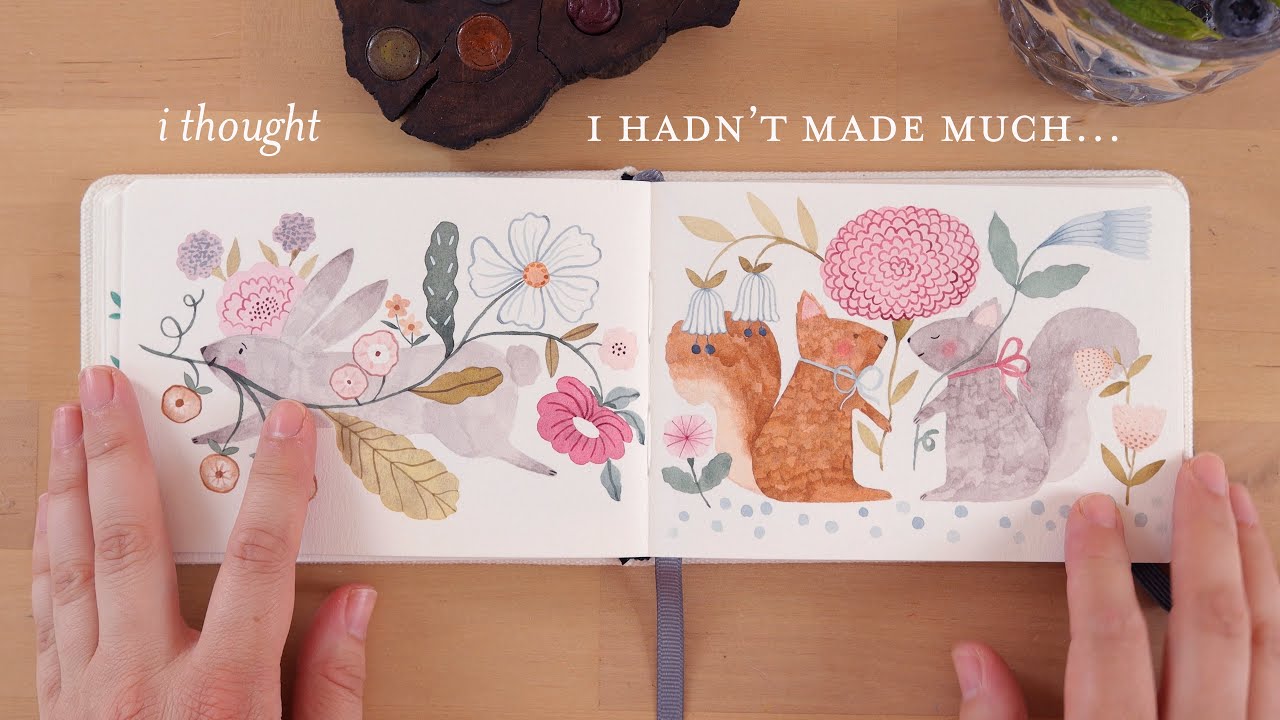 Sketchbooks, Paintings & Lessons – My First 6 Months of 2025