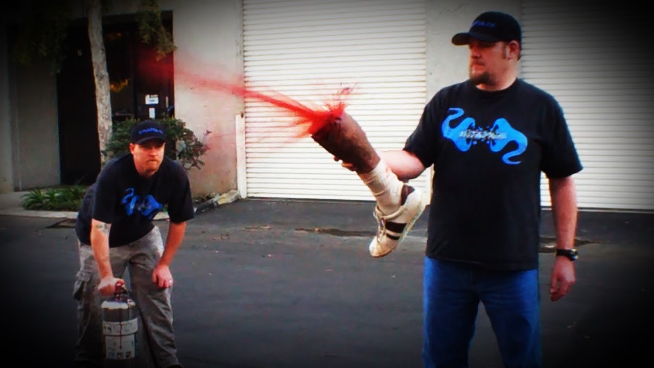 How To Spray Fake Blood By Special Effects Pros