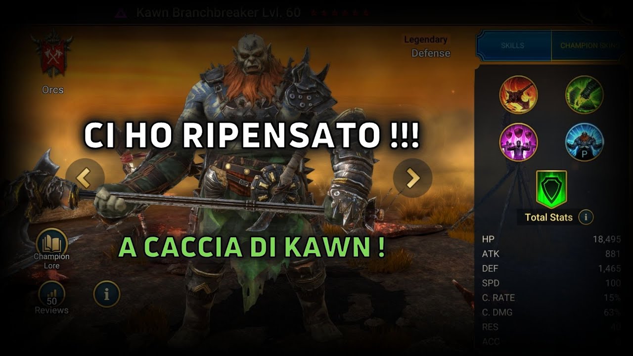 🇮🇹 🍀 Mazzo di carte per KAWN SCASSARAMI 🍀 in Raid Shadow Legends