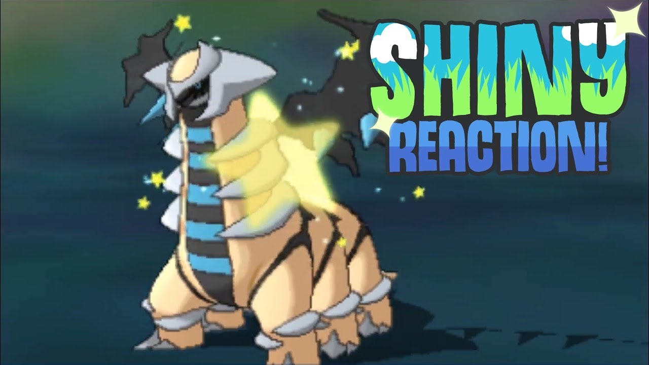 LIVE SHINY GIRATINA REACTION! 809 ENCOUNTERS! Pokémon Ultra Sun
