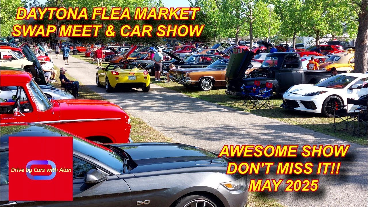 DAYTONA FLEA MARKET SWAP MEET & CAR SHOW MAY 2025 SCENES