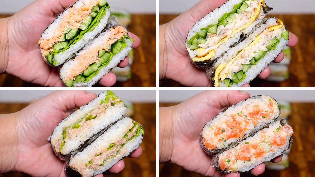 VOCÊ GOSTA DE SUSHI? ENTÃO VAI AMAR ESSES SANDUÍCHES | ONIGIRAZU