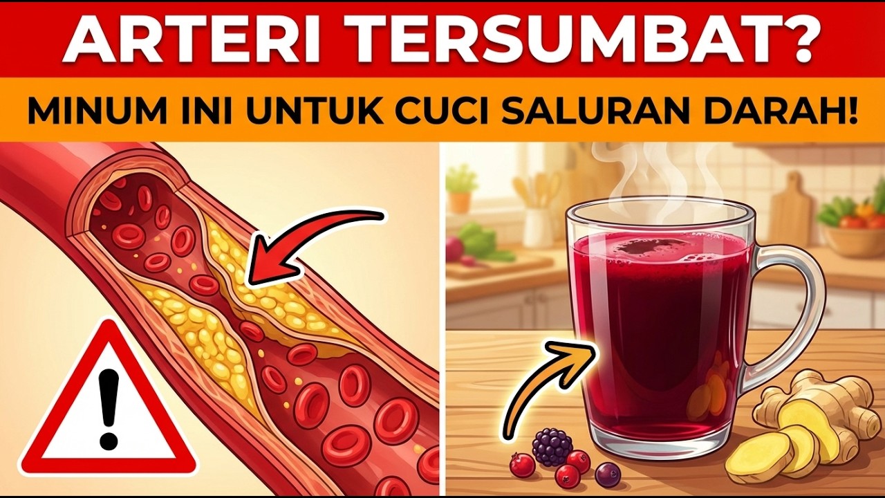 JANGAN ABAIKAN! 8 Minuman Terbaik Untuk Cuci Saluran Darah Kaki Anda (Warga Emas)