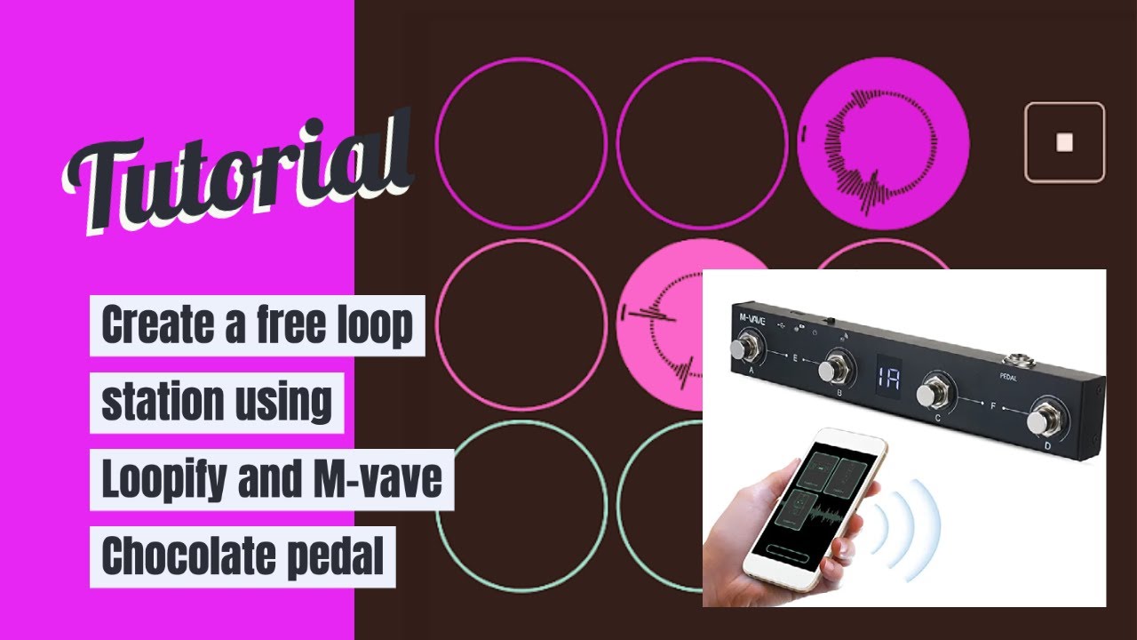 GUITAR 18: A free loop station using your phone and a bluetooth pedal