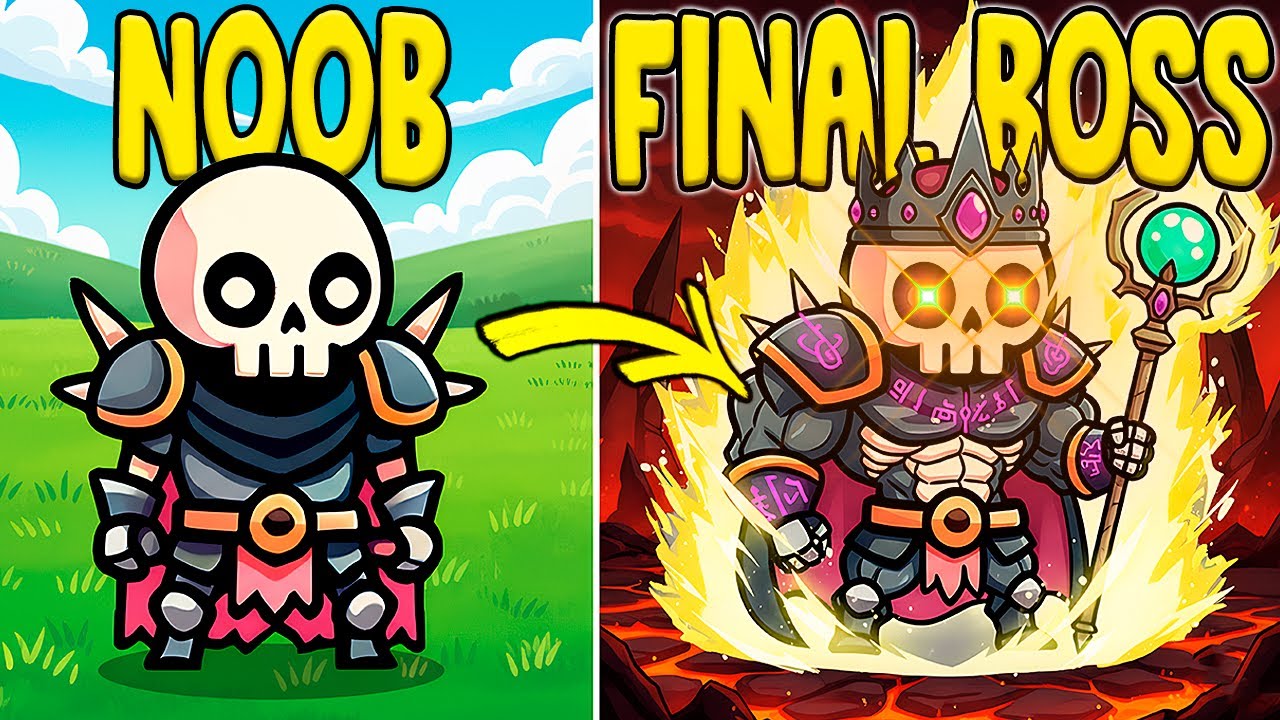 Eu virei o VERDADEIRO CHEFÃO nesse NOVO ROGUELIKE! Noobs Are Coming