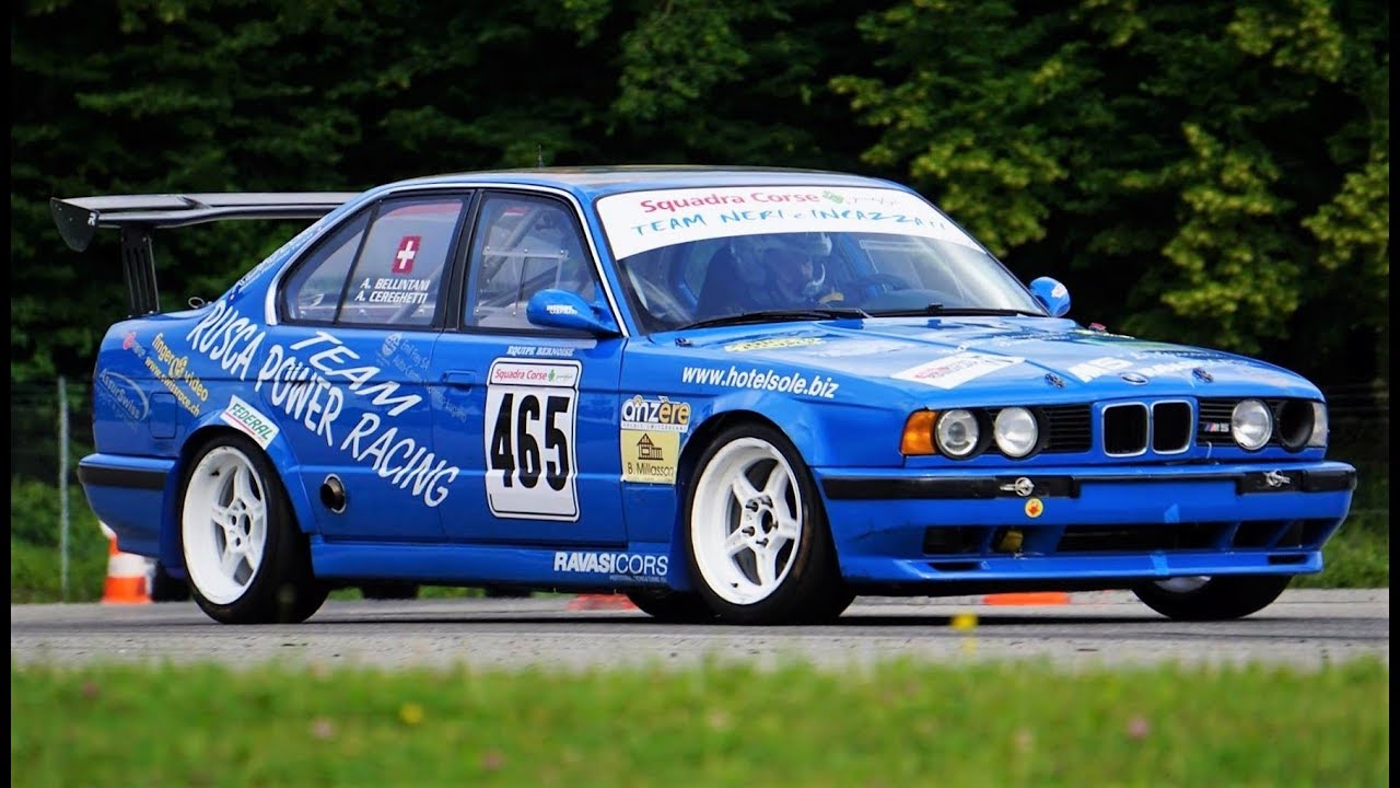 BMW M5 E34 Race Car || 334Hp/1180Kg Inline 6 Monster - St. Ursanne 2018