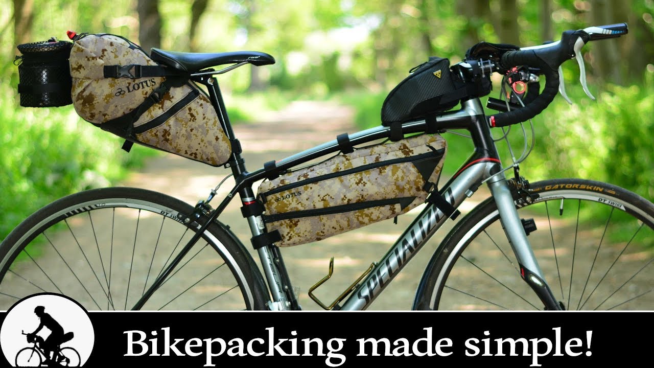 Bikepacking made simple!  (RECORD BREAKING GEAR SETUP)