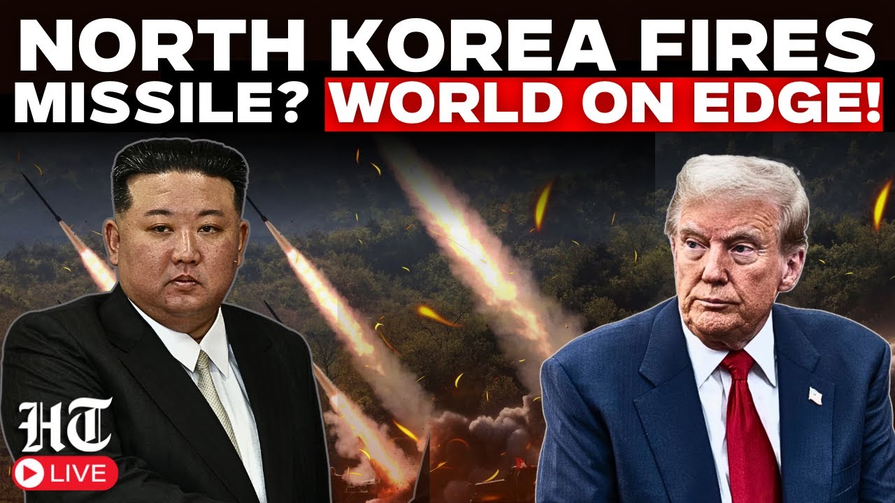 LIVE: North Korea Fires Possible Missile Into Sea During US-South Korea Military Drills | Japan