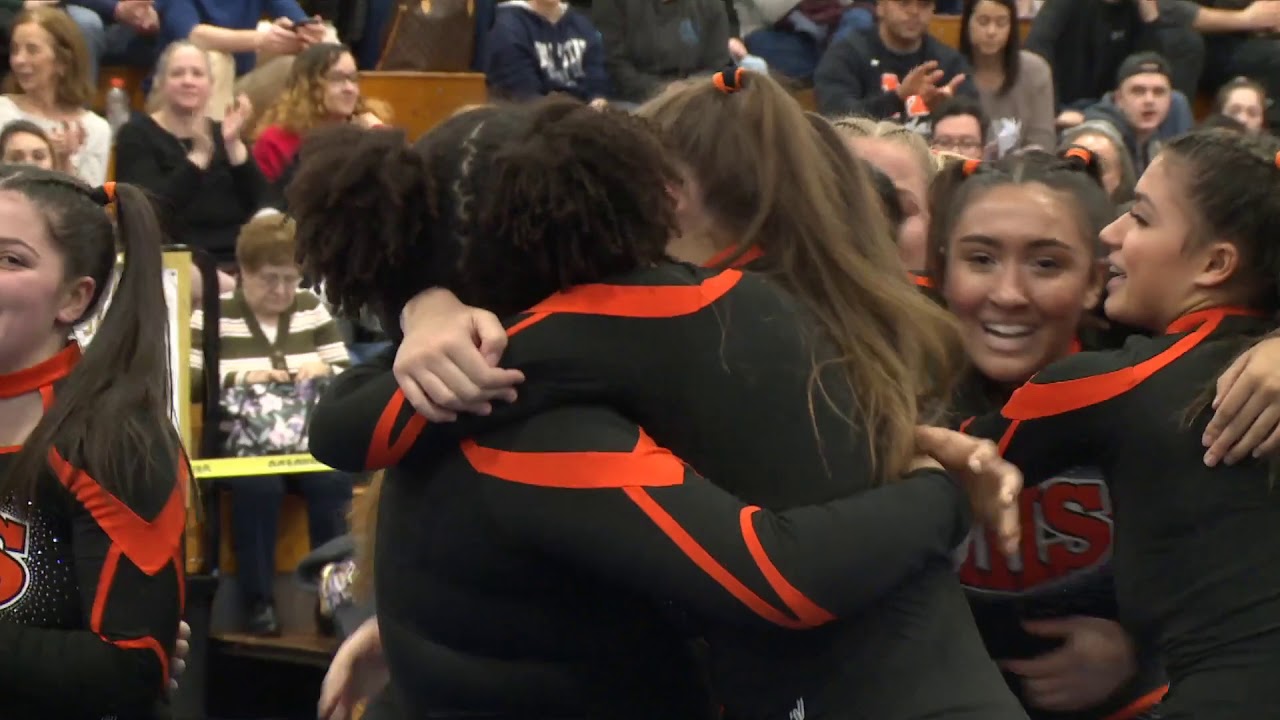 Montville High School at 2020 ECC Cheerleading Championship