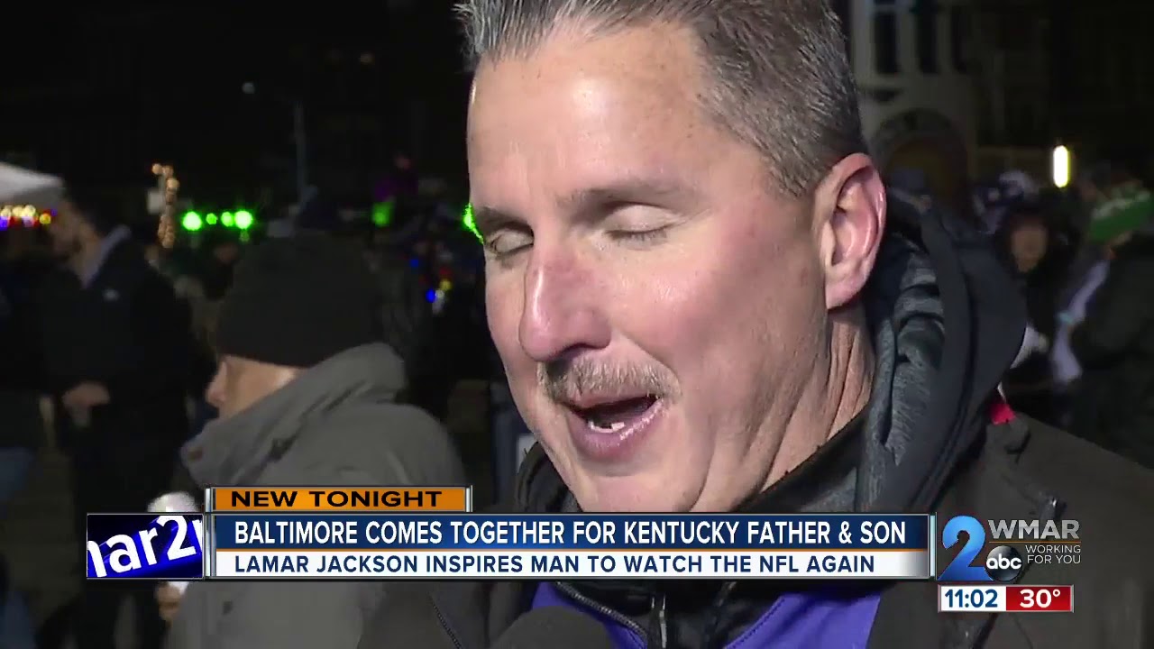 Lamar Jackson inspires man to watch NFL again