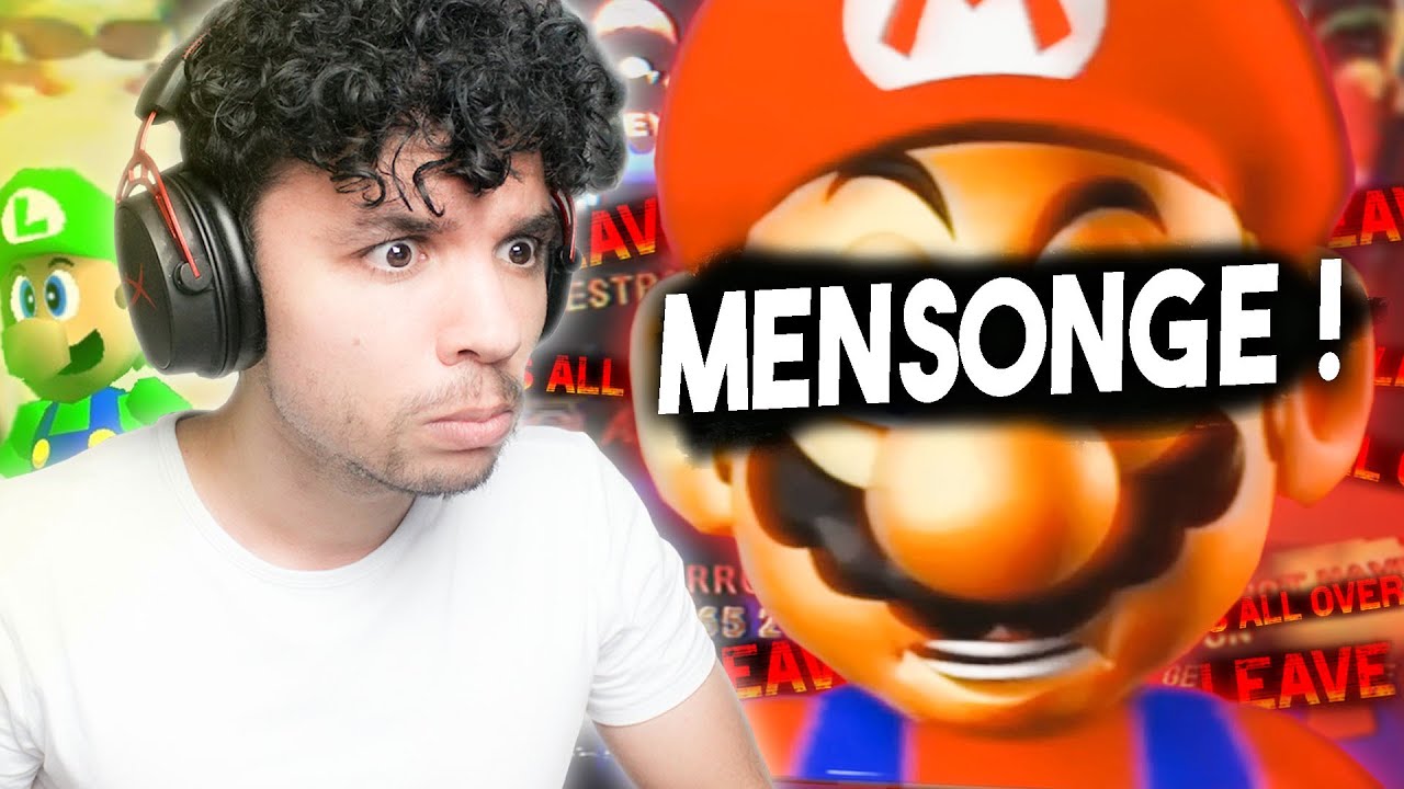 Super Mario 64 ne veut pas que tu saches ça - React Super Mario 64 CLASSIFIED