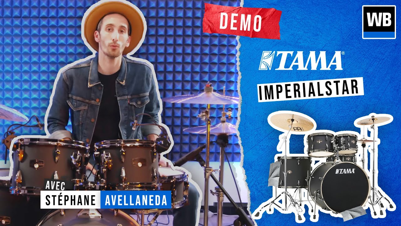 TAMA IMPERIALSTAR - Tout ce dont a besoin un batteur !
