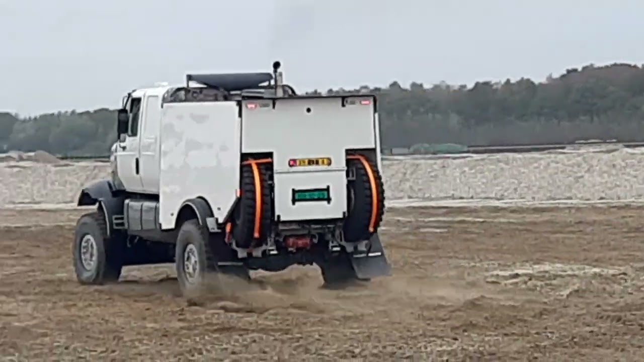 Scania 13L XPI powerd Dakar Speed Rally truck last test before Dakar 2025 Rally