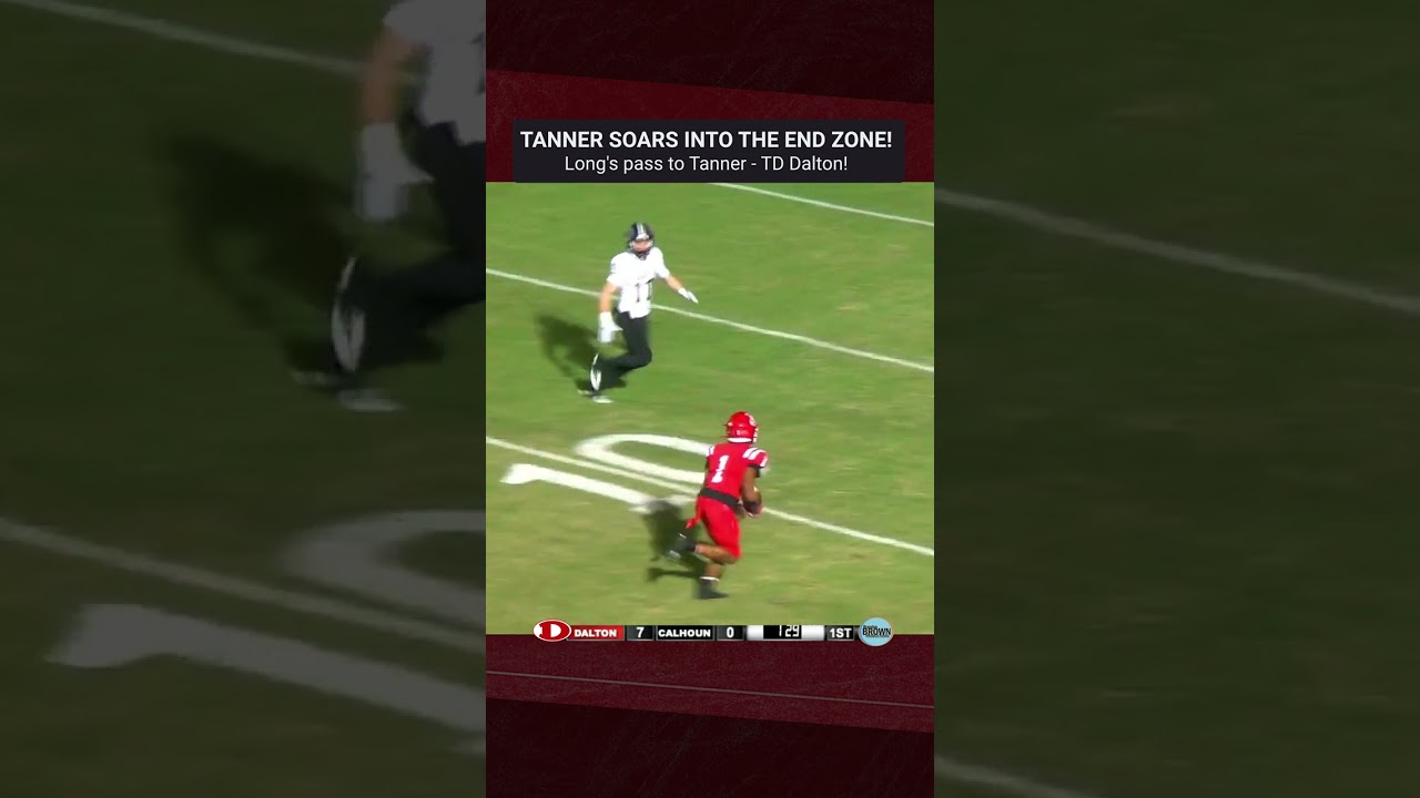 Bubba Tanner Soars Into The End Zone!