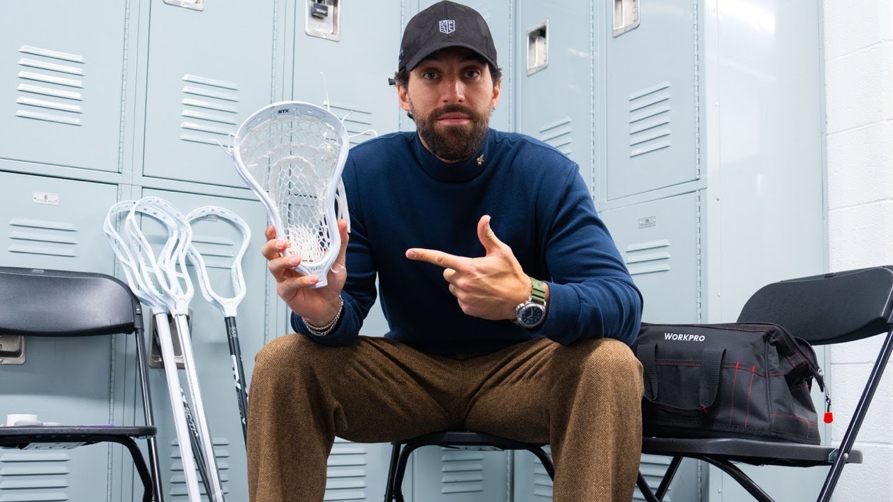 Is this the best lacrosse string job of all time?