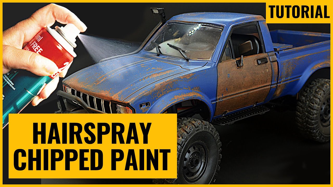 Transform Your RC Car with the Hairspray Weathering Technique