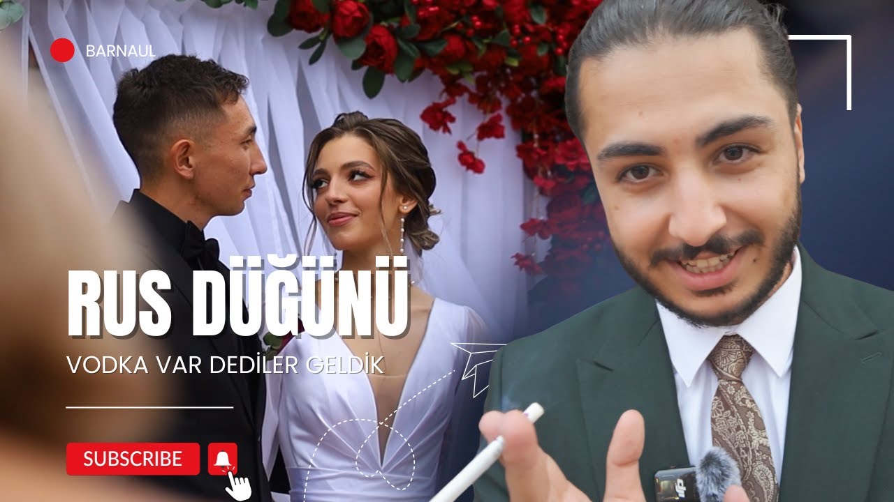 Rusya'ya Polis Düğününe Davet Edildik | Rus - Altay Düğünü | Altayları Geziyoruz 1. Bölüm