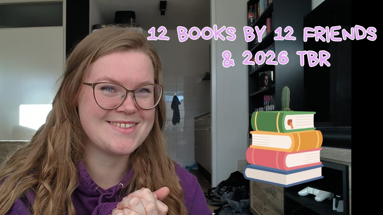 Boeken die ik in 2026 wil lezen (12 books by 12 friends & 2026 tbr)