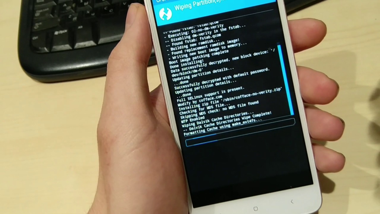 Прошивка Global Rom и установка TWRP Redmi 4A с aliexpress (с разблокированным загрузчиком)