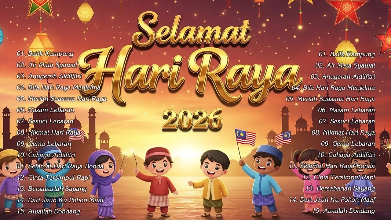 LAGU RAYA TERBAIK 2026 🎶 KOLEKSI EVERGREEN, NOSTALGIA & POPULER AIDILFITRI 🕌