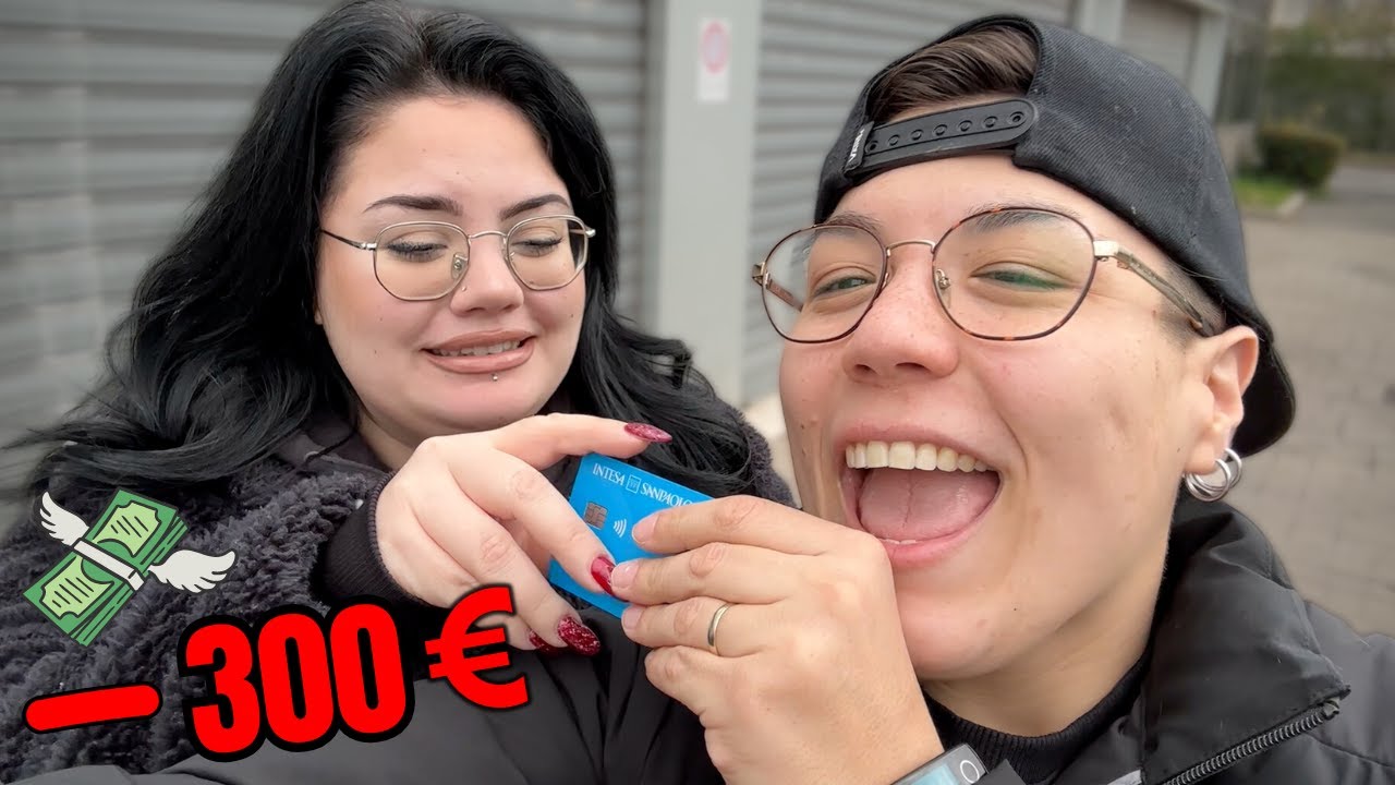 FIDANZATA USA LA MIA CARTA DI CREDITO E SPENDE 300 EURO ! / chiara paradisi