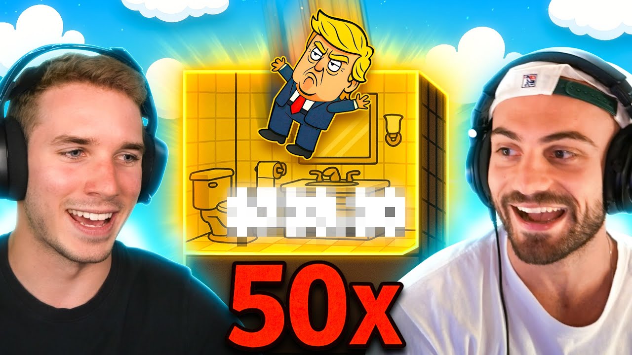 MAX BETTING THE NEW TRUMP SLOT! (PLINKO BONUS)