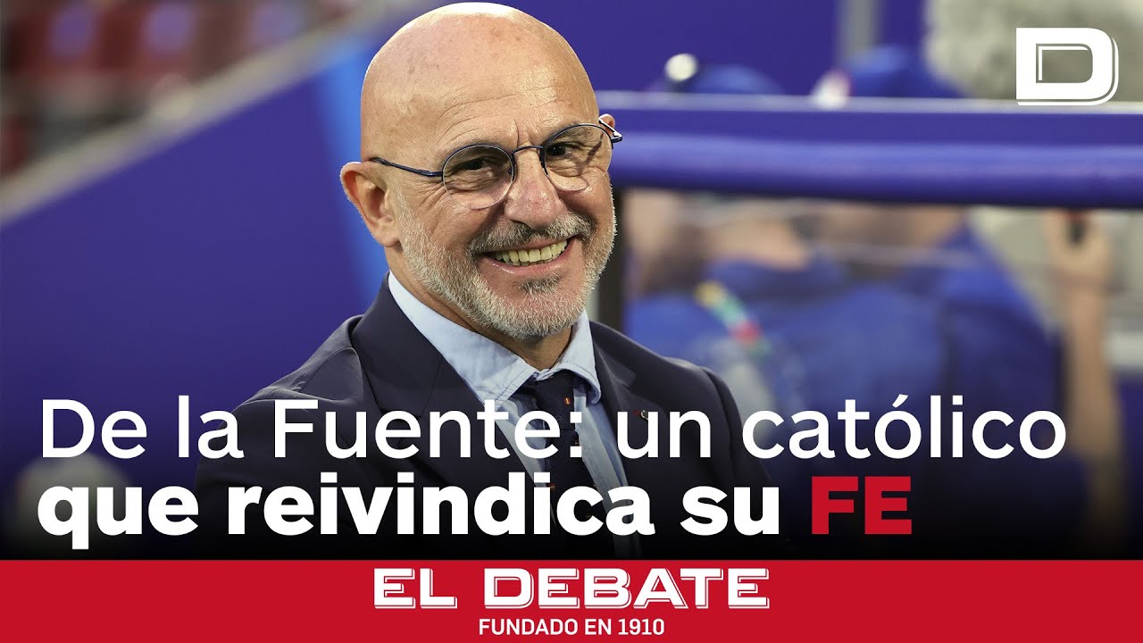 Luis de la Fuente, católico devoto que reivindica sus creencias: «Lo mío no es superstición, es fe»
