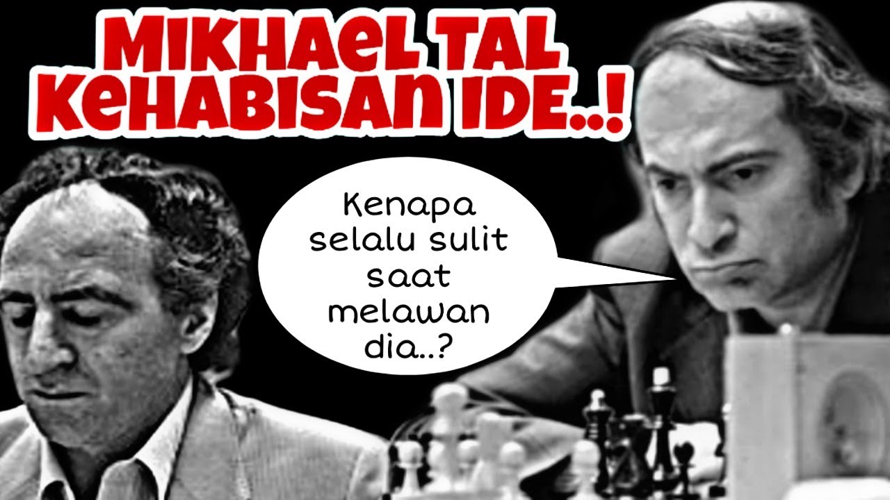SELALU KALAH❗Lawan Yang Paling Ditakuti Mikhael Tal Adalah Lev Polugaevsky