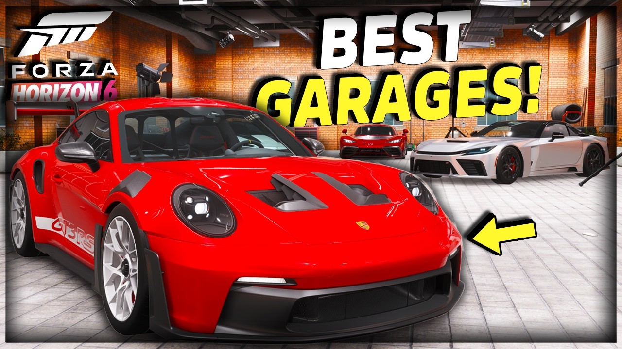 The BEST Custom Garages In Forza Horizon 6!