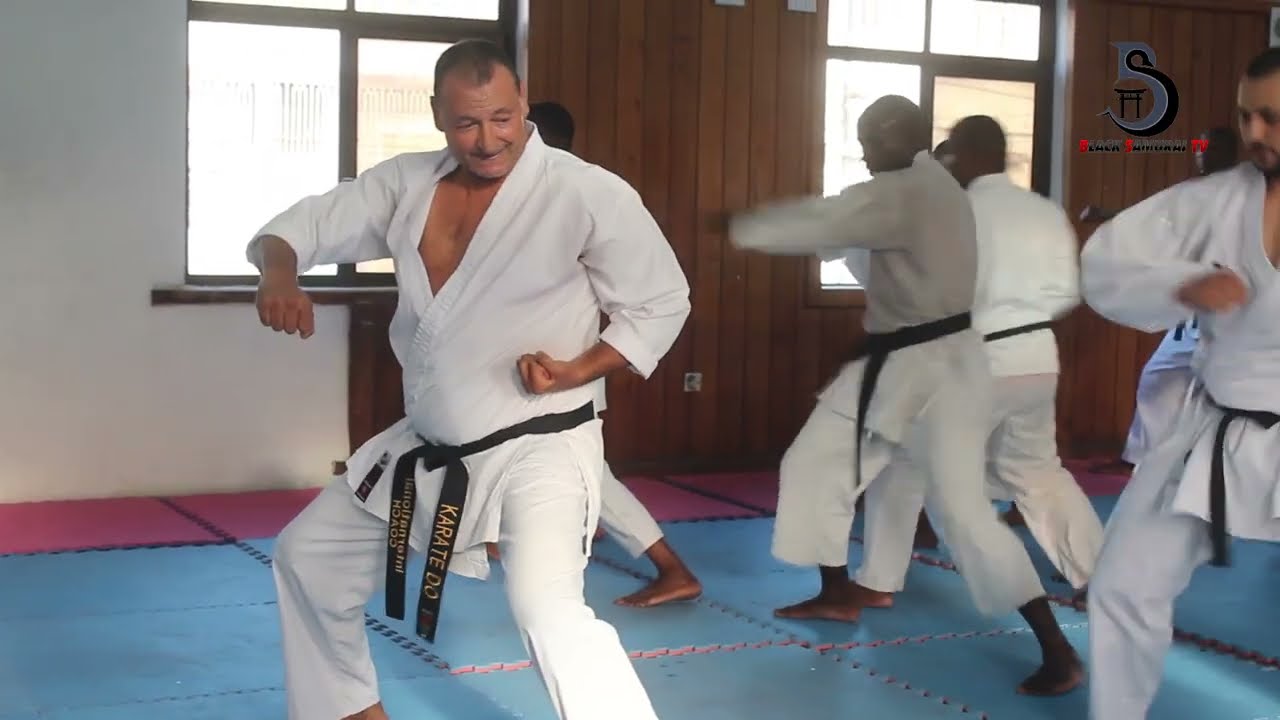 KARATE:CLASS WITH SHIHAN ALI TAREBEIN ( TANZANIA )
