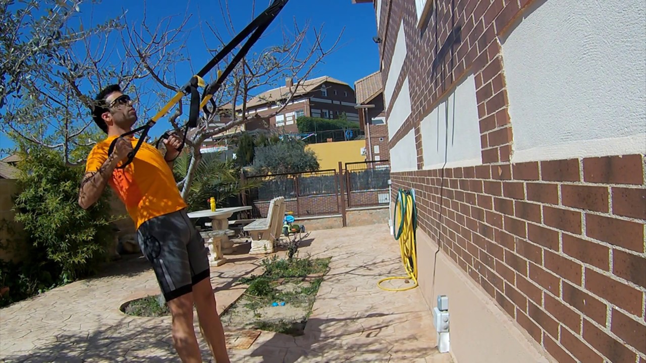 TRX Dorsal 3 ejercicios
