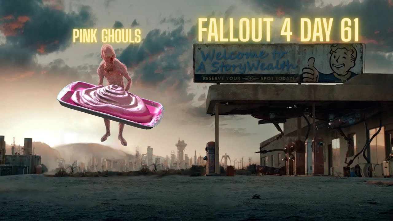 Fallout 4 StoryWealth/ Fens Sheriff's Department Bounty/ Pink Ghouls/  Day 61 4K HDR DTS